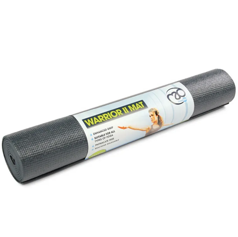 Fitness Mad Warrior Yoga Mat II 4mm Graphite